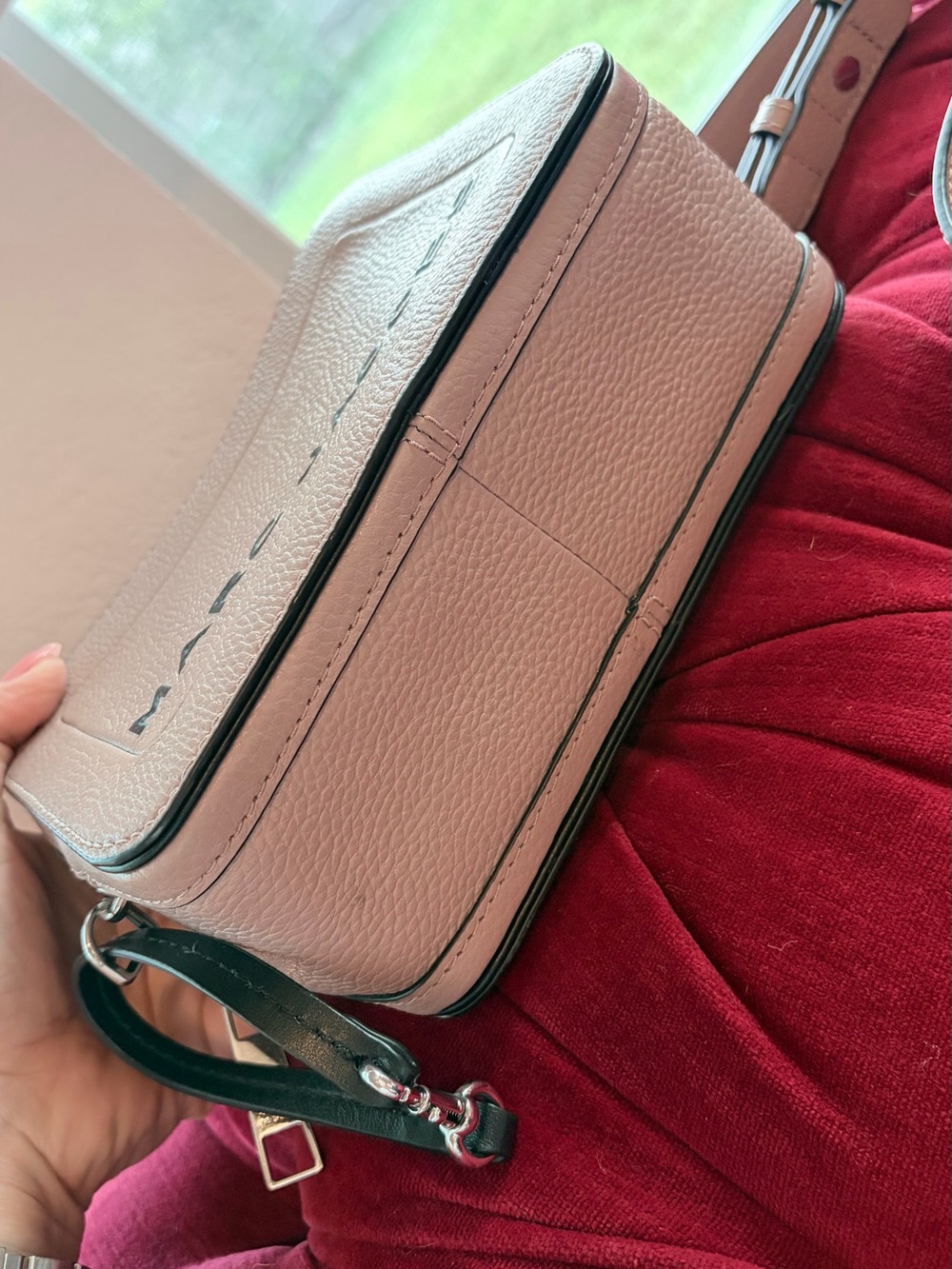 Marc Jacobs Blush Pink (more natural color)Leather crossbody Bag - Picture 4 of 12